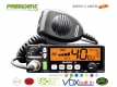 President Barry II - 80 Kanal CB-Funkgerät 4/4W AM/FM mit ASC und VOX 12/24V