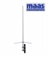 Maas X-50N 2m/70cm Dualband Stationsantenne 170cm Länge (Amateurfunk, Freenet ,PMR)